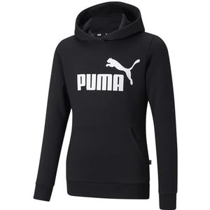 PUMA ESS Logo Hoodie voor dames, Puma zwart