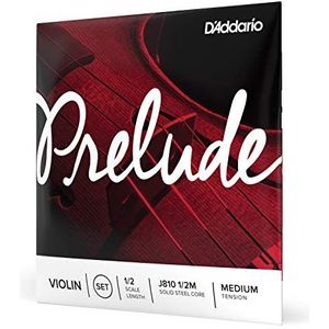 D'Addario Bowed D'Addario Prelude vioolsnaren, 1/2 hals, medium