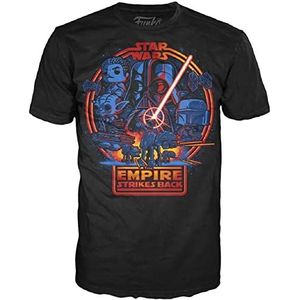 Funko Losse Tee: Star Wars: Empire Strikes Post - Small - (S) - T-shirt - Kleding - Korte Mouw Idee voor Volwassenen Mannen en Vrouwen - Officiële Producten