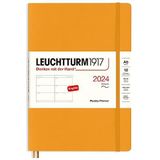 LEUCHTTURM1917 367660 Weekoverzichten met zachte kaft Medium (A5) 2024, 12 maanden Rising Sun Engels