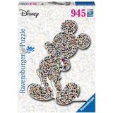 Shaped Birthday Mickey Puzzel (945 stukjes, Disney thema)