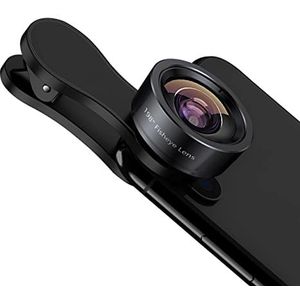 KEYWING Fisheye Lens 198 graden Fish Eye Camera Lens Kit voor iPhone 7 8x XR 11 12 13 Pro Max Samsung Smartphone