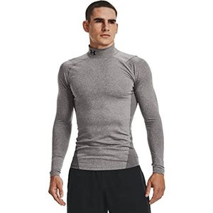 Under Armour UA CG Armour compressie Mock Heren Thermoshirt - Grijs