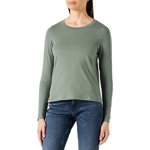 Vero Moda Noos Dames T-Shirt Vmpaula L/S, laurel wreath