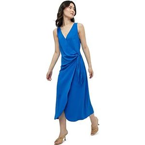 Desires Bianna Mouwloze jurk met gemiddelde taille, mouwloze jurk voor dames, Blauw (1531 Strong Blue)