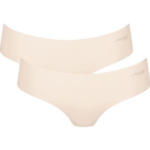 Sloggi 24/7 Cotton Lace Midi C3p Bikini voor dames (3 stuks), zwart.