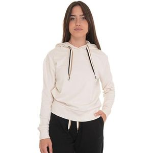 BOSS Cp Stripe_Hoodie Loungew Sweatshirt voor dames, Open Wit 118