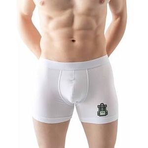 Green Fish Boxer Briefs Homme, blanc, L