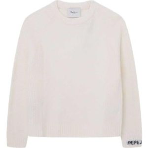 Pepe Jeans Tricot Winnie pour fille, Blanc (Mousse White), 16 ans