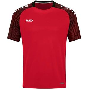 Jako Performance Poloshirt voor heren, Rood/Zwart