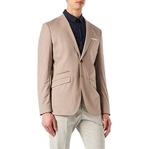 SELECTED FEMME Slhslim-nicklogan Zand Struc BLZ B Noos Blazer Heren, Zandkleuren, 46, Zand