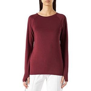 O'NEILL Tees Longsleeve Yoga LS Dames T-shirt, 3116 Windsor Wine, Regular