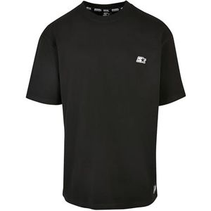 Starter Heren T-Shirt -L- Essential oversize Tee Black Black