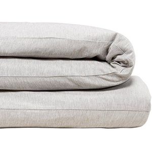 Calvin Klein Home Modern dekbedovertrek voor kingsize bed, katoen, grijs