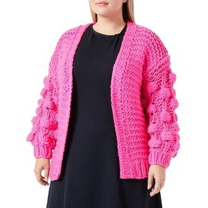 SIDONA Cardigan pour femme, rose, XL-XXL