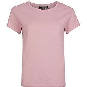 O'Neill Essential T-shirt met korte mouwen voor dames, met ronde hals, casual logo, Oude Roos