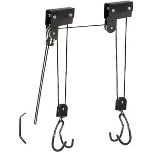 M-wave Fietslift/ophangsysteem Zwart