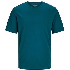 Jack & Jones JJEORGANIC T-shirt basique à col rond Noos, Vert bouteille, XL