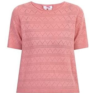 myMo Pull tricoté pour femme, rose, M