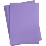 100 vellen karton, DIN A2, 420 x 600 mm, 180 g, violet