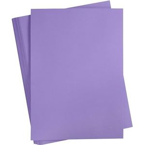 100 vellen karton, DIN A2, 420 x 600 mm, 180 g, violet
