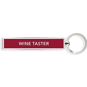 IF Show offs Keys Wine Knop Sleutelhanger donkerrood 8 cm, Donker rood, 8 cm, modern