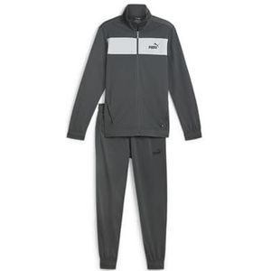 PUMA Poly Suit Cl Trainingspak voor heren, mineraalgrijs, M