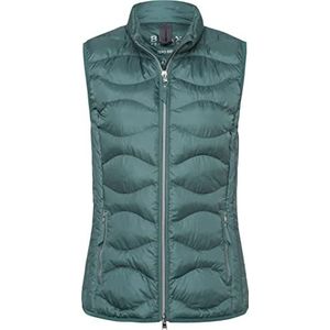 BRAX Style Genève Blueplaet Zero Down vest, imitatieleer, alternatief voor dames, salie, 44, Salie