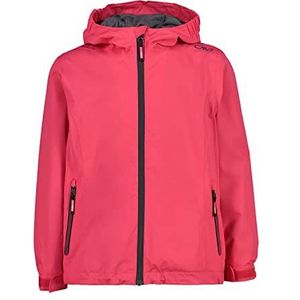 CMP Scheurbestendige polyester regenjas voor kinderen, uniseks jas - kinderen en jongens, aardbei, 116