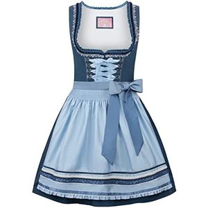 Stockerpoint Harper Dirndl-jurk voor dames, blauw, 36, Blauw