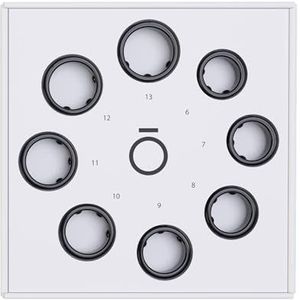 Oura Ring Gen3 Ring | Vind je maat voordat je de Oura-ring koopt, één maat voor elke persoon voor ultiem comfort en precisie, kan aan elke vinger worden gedragen, krediet voor elke aankoop