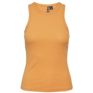 Pieces Pcruka Boxer Tank Top Noos Bc Top dames, Tangerine