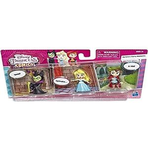 Disney Princess pop Comics, Aurora's Story Moments lange wandeltochten met malefiek en prins Philip, 3 figuren uit collectie en comic