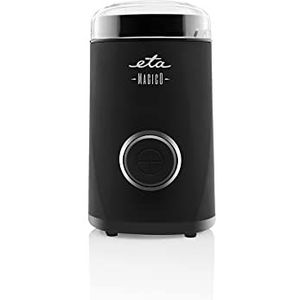 Magico Elektrische koffiemolen met maalkamer, 150 W, 50 g koffiebonen tot 29.000 rpm, zwart