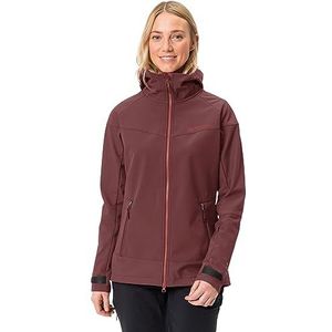 VAUDE All Year Elope Softshelljas voor dames, Dark Cherry.