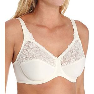 Maidenform 50428, beha met beugel minimizer kant dames, Ecru (Cream Ik)