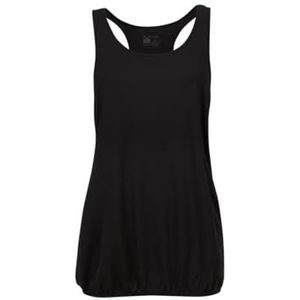 Trigema Coolmax® Longshirt voor dames, zwart (008)