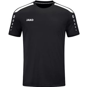 JAKO Power Unisex T-shirt met korte mouwen voor kinderen, zwart, 140, zwart.