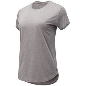New Balance Core Heather Sport T-shirt voor dames