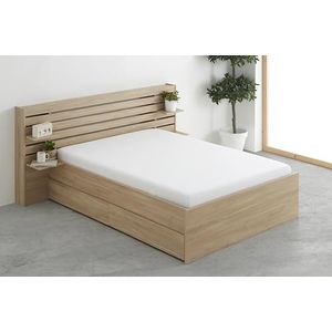 Degrees home - Verstelbaar hoeslaken 135 x 200 cm - diepe zak - microvezel polyester bed 135 cm