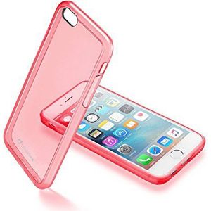Cellular Line CCLEARCOLIPH647P beschermhoes voor Apple iPhone 6/6S (4,7 inch) transparant roze
