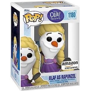 Funko Pop! Disney: Frozen - Olaf As Rapunzel - Frozen - Exclusief bij Amazon - Vinyl Figuur om te verzamelen - Cadeau-idee - Officiële Producten - Speelgoed voor Kinderen en Volwassenen