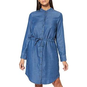 Marc O'Polo Damesjurk 908906526031, Blauw (Soft Drapy Tencel 063)
