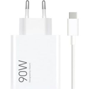 Xiaomi - 90W Reislader - Wit - USB-C Kabel