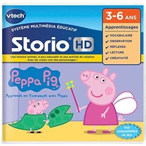 VTech – 273405 – Game HD Storio – Peppa Pig (evt. niet in het Duits).