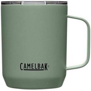 CAMELBAK Unisex – volwassenen Camp Mug Vacuum geïsoleerde thermobeker, mos, 1 stuk (1 stuk)