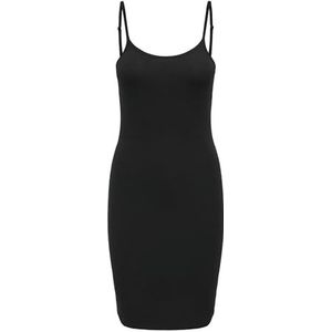 ONLY Onllive Love Singlet Dress Jrs Jersey jurk dames, zwart.