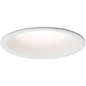 Paulmann LED inbouwlamp Cymbal max. 10W IP44 dimbaar zonder lamp wit mat inbouwspot kunststof 93417