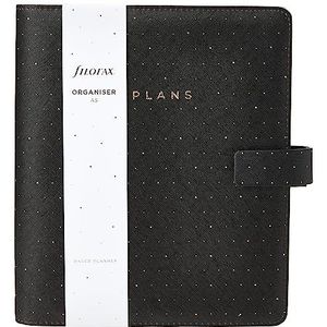 Filofax A5 Moonlight Organizer, zwart