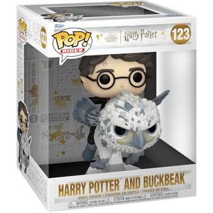 Funko Pop! Rides Deluxe: Harry Potter Prisoner Of Azkaban - Harry & Buckbeak- Vinyl Figuur om te verzamelen - Cadeau-idee - Officiële Producten - Speelgoed voor Kinderen en Volwassenen
